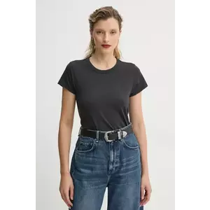 Rag & Bone tricou din bumbac femei, culoarea negru, W272C32CH imagine