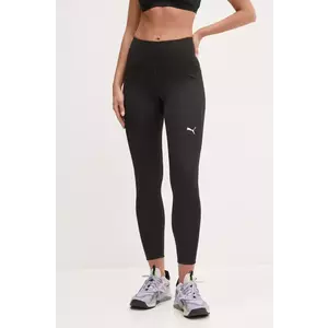 Puma leggins de antrenament Essentials culoarea negru, neted, 525899 imagine