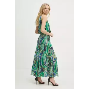 Simona Corsellini rochie culoarea verde, maxi, evazati, P25CPAB033 imagine