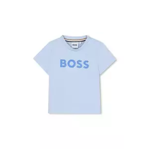 BOSS tricou din bumbac pentru bebelusi cu imprimeu, J52105 imagine