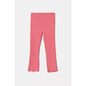 United Colors of Benetton leggins copii culoarea roz, neted, 3F1AGF04W imagine