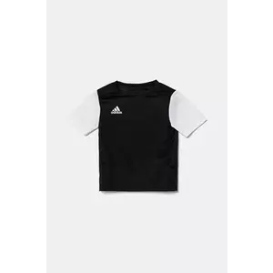 adidas Performance tricou copii culoarea negru, cu imprimeu, DP3220 imagine