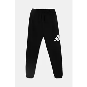 adidas pantaloni de trening pentru copii culoarea negru, cu imprimeu, JD2090 imagine