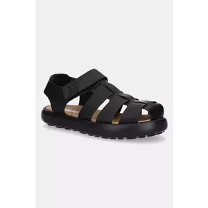 Camper sandale de piele Pelotas Flota Sandal barbati, culoarea negru, K100938-003 imagine