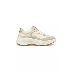 Geox sneakers D SPHERICA ECUB-3 femei, culoarea bej, D46WTD 08504 C1122 imagine