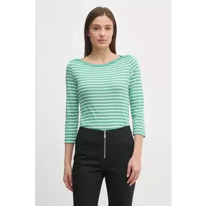 United Colors of Benetton longsleeve din bumbac culoarea verde, 30YSD109W imagine