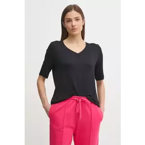 United Colors of Benetton tricou femei, culoarea negru, 3Z12D401G imagine