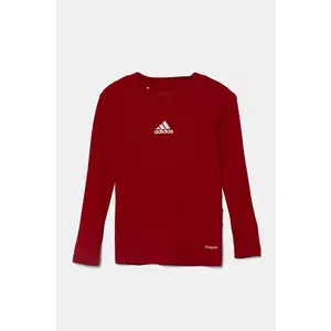 adidas Performance longsleeve copii culoarea rosu, cu imprimeu, GN5711 imagine