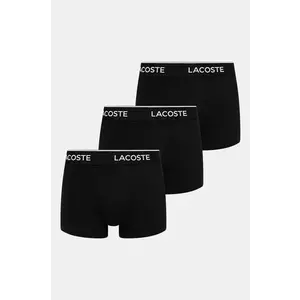 Lacoste boxeri 3-pack barbati, culoarea negru, 5H1300 imagine