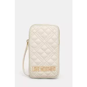 Love Moschino carcasa de telefon culoarea bej, JC5660PP1 imagine