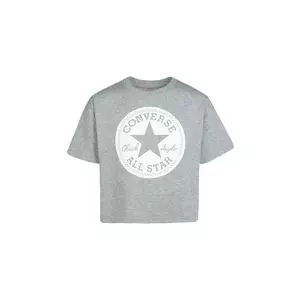 Converse tricou copii culoarea gri imagine