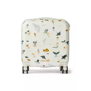 Liewood valiză pentru copii Hollie Hardcase Suitcase culoarea bej imagine