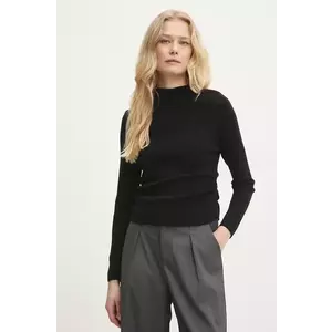 Answear Lab pulover femei, culoarea negru, light, cu turtleneck imagine