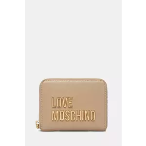 Love Moschino portofel femei, culoarea bej, JC5613PP1 imagine