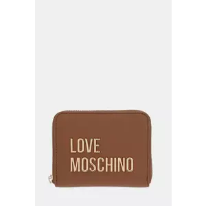 Love Moschino portofel femei, culoarea maro, JC5613PP1 imagine