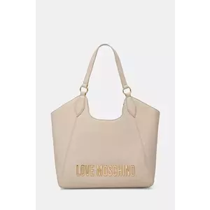 Love Moschino poseta culoarea bej, JC4165PP1 imagine