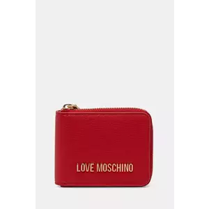 Love Moschino portofel femei, culoarea rosu, JC5639PP1 imagine