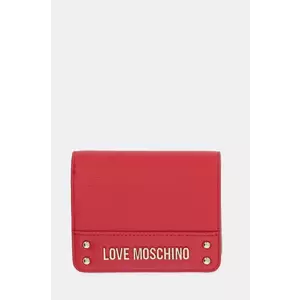 Love Moschino portofel femei, culoarea rosu, JC5703PP1 imagine