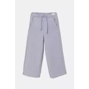 United Colors of Benetton pantaloni de trening din bumbac pentru copii neted, 3UNIGF04P imagine