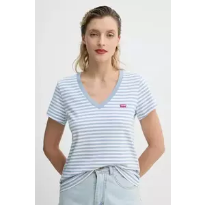 Levi's tricou din bumbac LSE_PERFECT VNECK femei, A3170 imagine