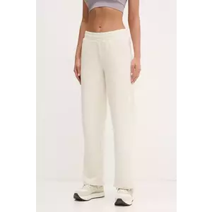 Puma pantaloni de trening femei, culoarea bej, neted, 684979 imagine