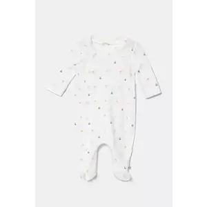 United Colors of Benetton salopete din bumbac pentru bebelusi 3PWB0T02D imagine