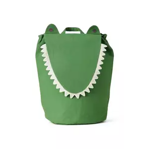 ferm LIVING coș de depozitare Crocodile culoarea verde imagine