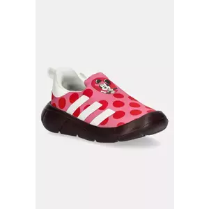 adidas sneakers pentru copii MONOFIT MINNIE culoarea roz, IH6313 imagine