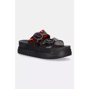 Melissa papuci COZY PLATFORM femei, culoarea negru, cu platforma, M 36158 imagine