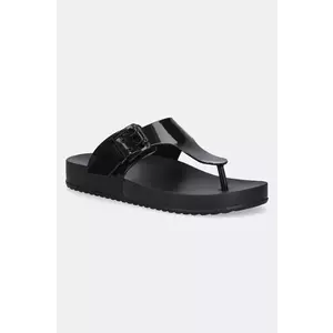 Melissa slapi MELISSA COZY FLIP FLOP AD femei, culoarea negru, cu toc plat, M 35933.BC910 imagine