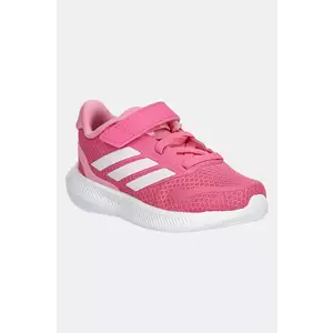 adidas sneakers pentru copii RUNFALCON 5 culoarea roz, JP5156 imagine