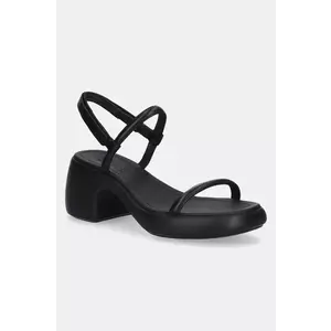 Camper sandale de piele Thelma Sandal culoarea negru, K201596-004 imagine