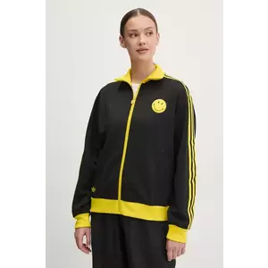 adidas Originals bluza X Smiley femei, culoarea negru, modelator, JD2736 imagine