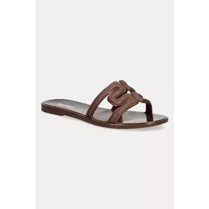 Melissa papuci M SLIDE femei, culoarea maro, M 36148 imagine