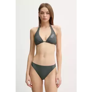 adidas costum de baie din două piese culoarea gri, cupa usor rigidizata, JG8473 imagine