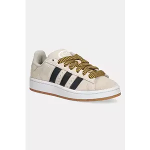 adidas Originals sneakers pentru copii culoarea bej imagine