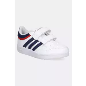 adidas Originals sneakers pentru copii HOOPS 4.0 culoarea alb, JI3484 imagine