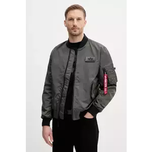 Alpha Industries geacă bomber Alpha Industries Ma-1 Ttc bărbați, culoarea gri, de tranziție 126101.136-grey imagine