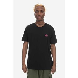 Alpha Industries tricou din bumbac Basic T Small Logo culoarea negru, uni 188505.693-black imagine