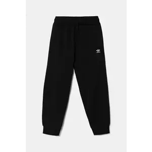 adidas Originals pantaloni de trening pentru copii culoarea negru, neted, JC8416 imagine