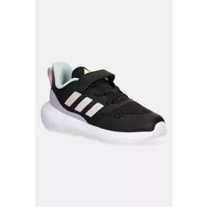 adidas sneakers pentru copii FortaRun 3.0 culoarea negru, JI2185 imagine