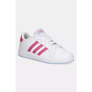 adidas sneakers pentru copii GRAND COURT 2.0 culoarea alb, JI0971 imagine