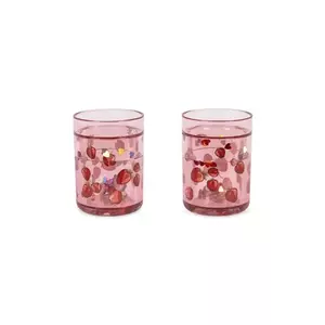 Konges Sløjd cană pentru bebelusi 2 PACK GLITTER CUPS 2-pack KS102642 imagine