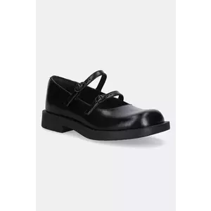 CAMPERLAB pantofi de piele 1978 femei, culoarea negru, cu toc plat, A500033.001 imagine