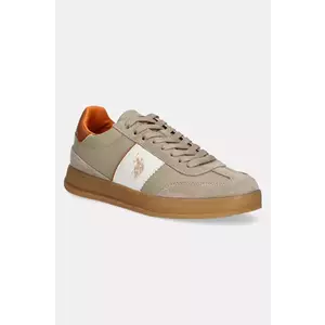 U.S. Polo Assn. sneakers CAMPY001M/5YS3 barbati, culoarea bej, CAMPY imagine