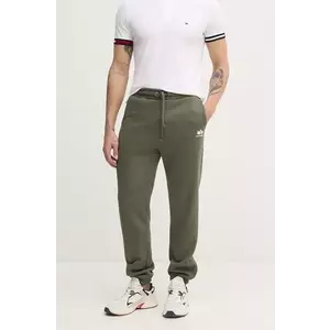 Alpha Industries pantaloni de trening barbati, culoarea verde, cu imprimeu, 156370 imagine