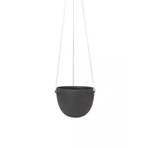 ferm LIVING ghiveci suspendat Speckle culoarea negru imagine