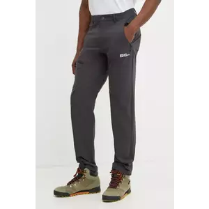 Jack Wolfskin pantaloni de exterior Pico Trail culoarea gri, A63904 imagine