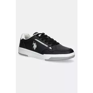 U.S. Polo Assn. sneakers STEVE003M/5Y1 barbati, culoarea negru, STEVE imagine