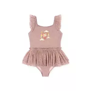 Konges Sløjd costum de baie dintr-o bucată pentru copii SPARKY SWIMSUIT culoarea roz, KS102853 imagine